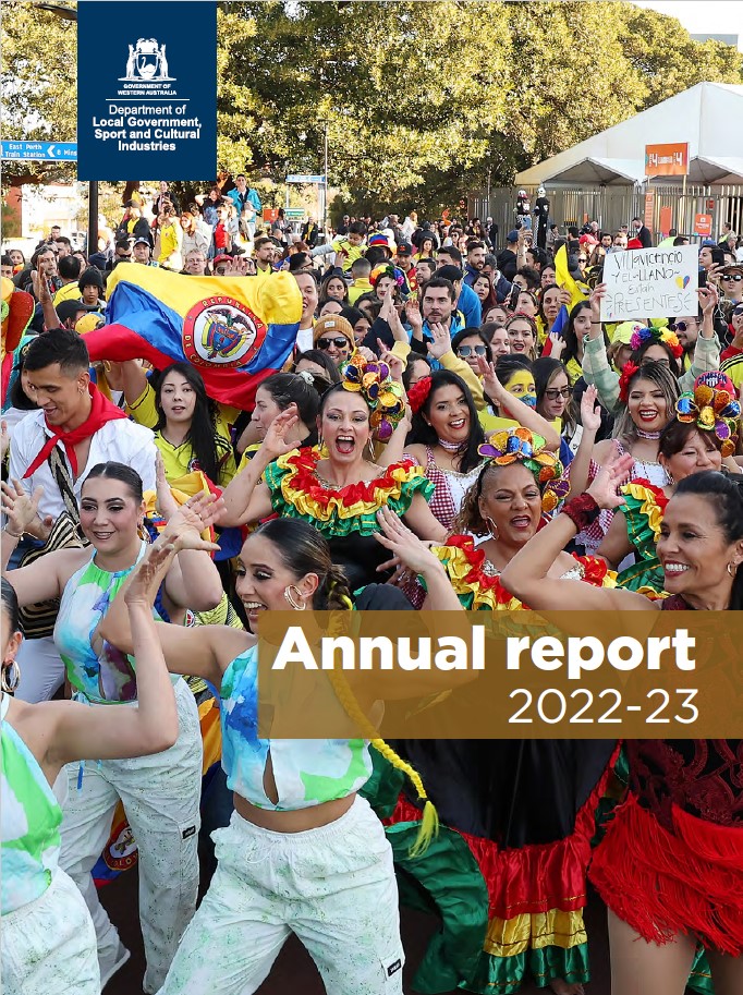 Front cover image of the Annual Report