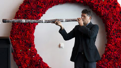 Richard Wallery-Stack with a didgeridoo
