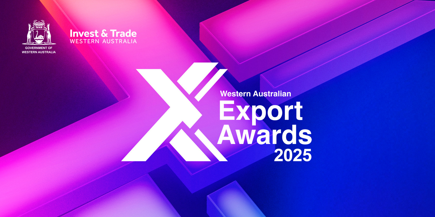 Graphic reads WA Export Awards 2025, with WA government logo