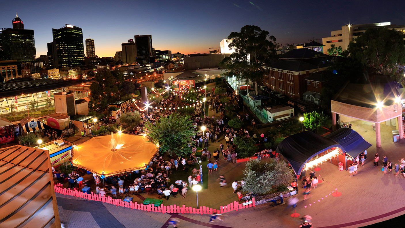 FRINGE Central. Photo: Cam Campbell