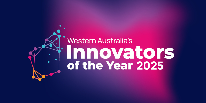 Graphic reads: WAs Innovators of the Year 2025