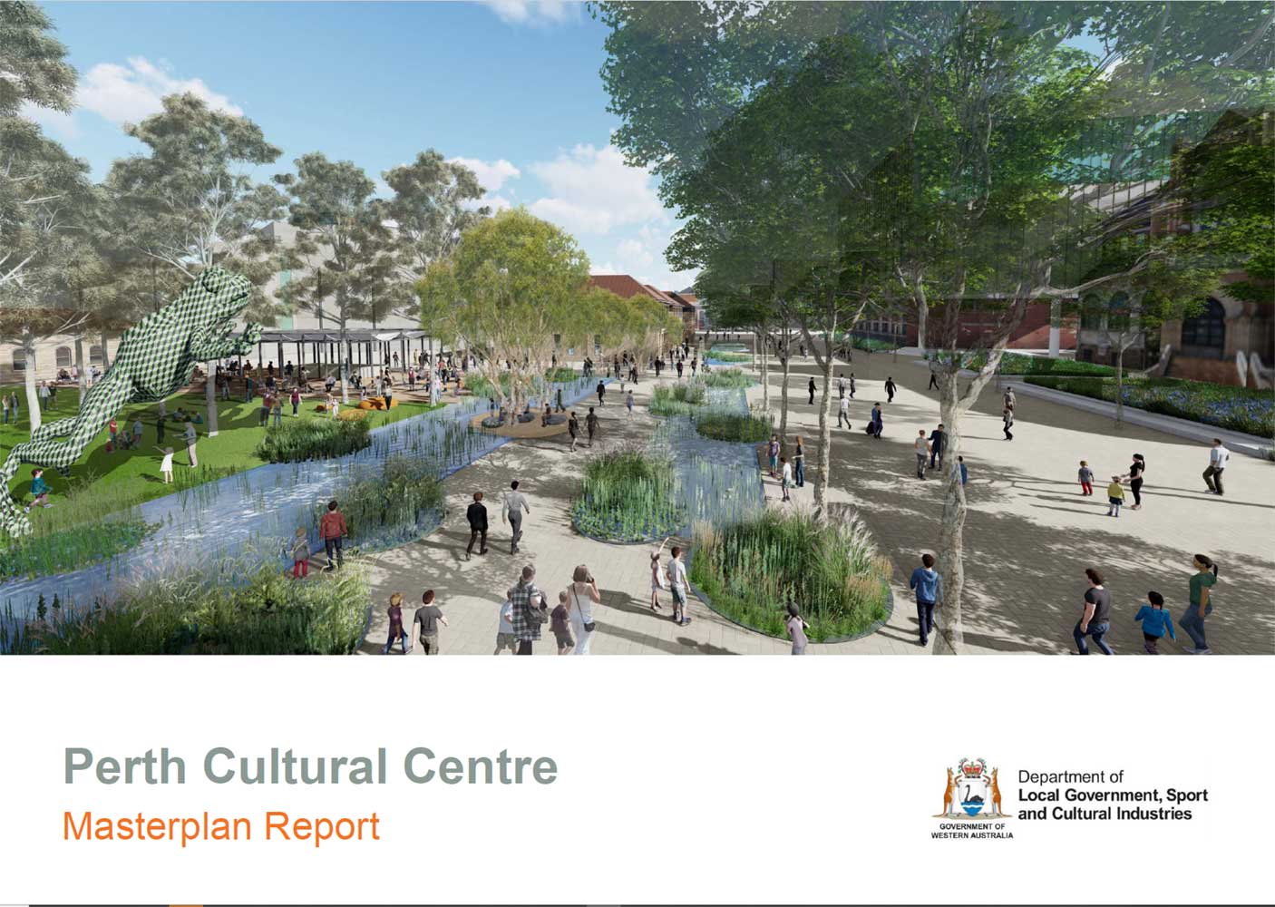 Perth Cultural Centre Masterplan Report cover