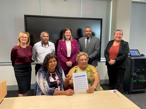 A group photo of the ACC Steering Committee