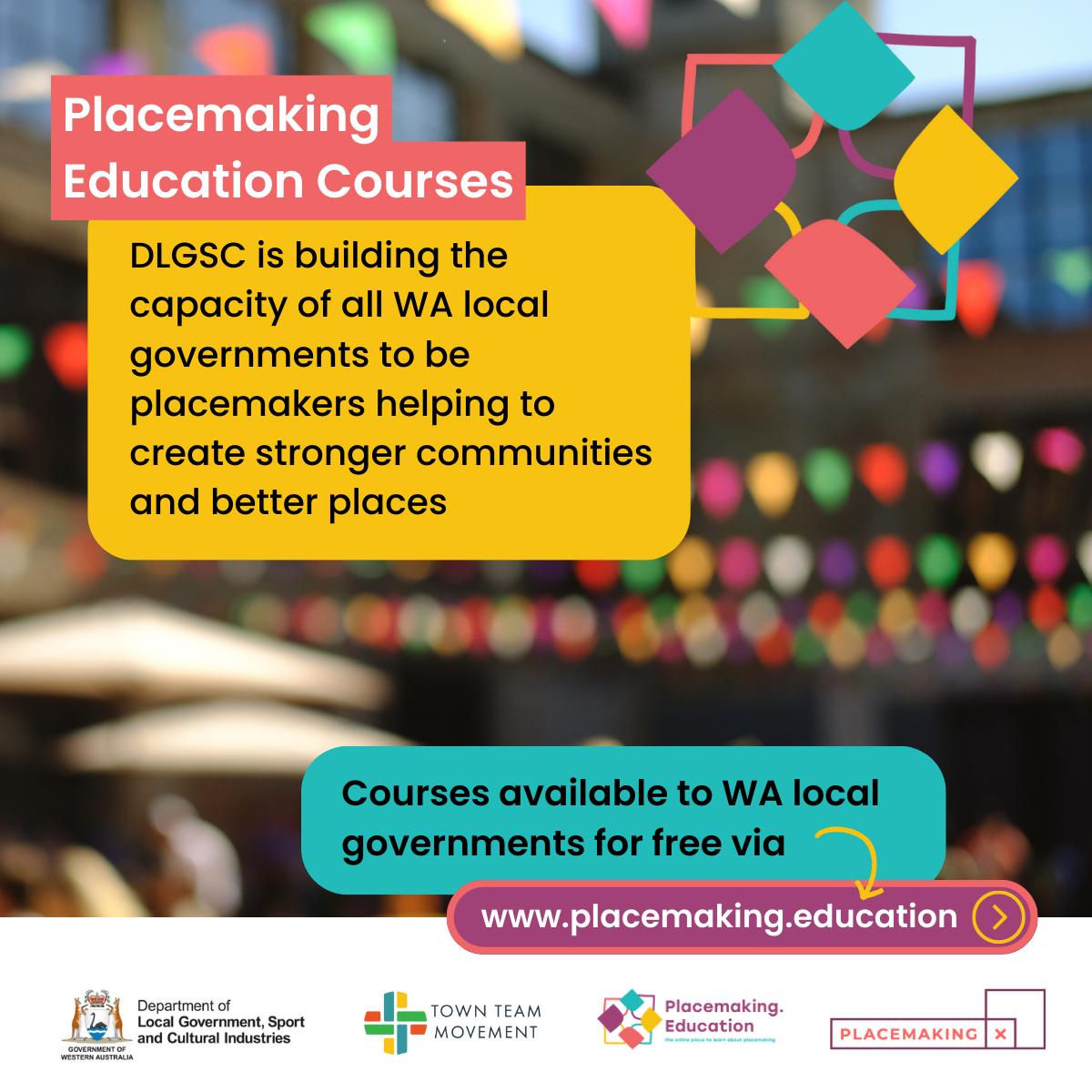 Placemaking webinar promotional graphic