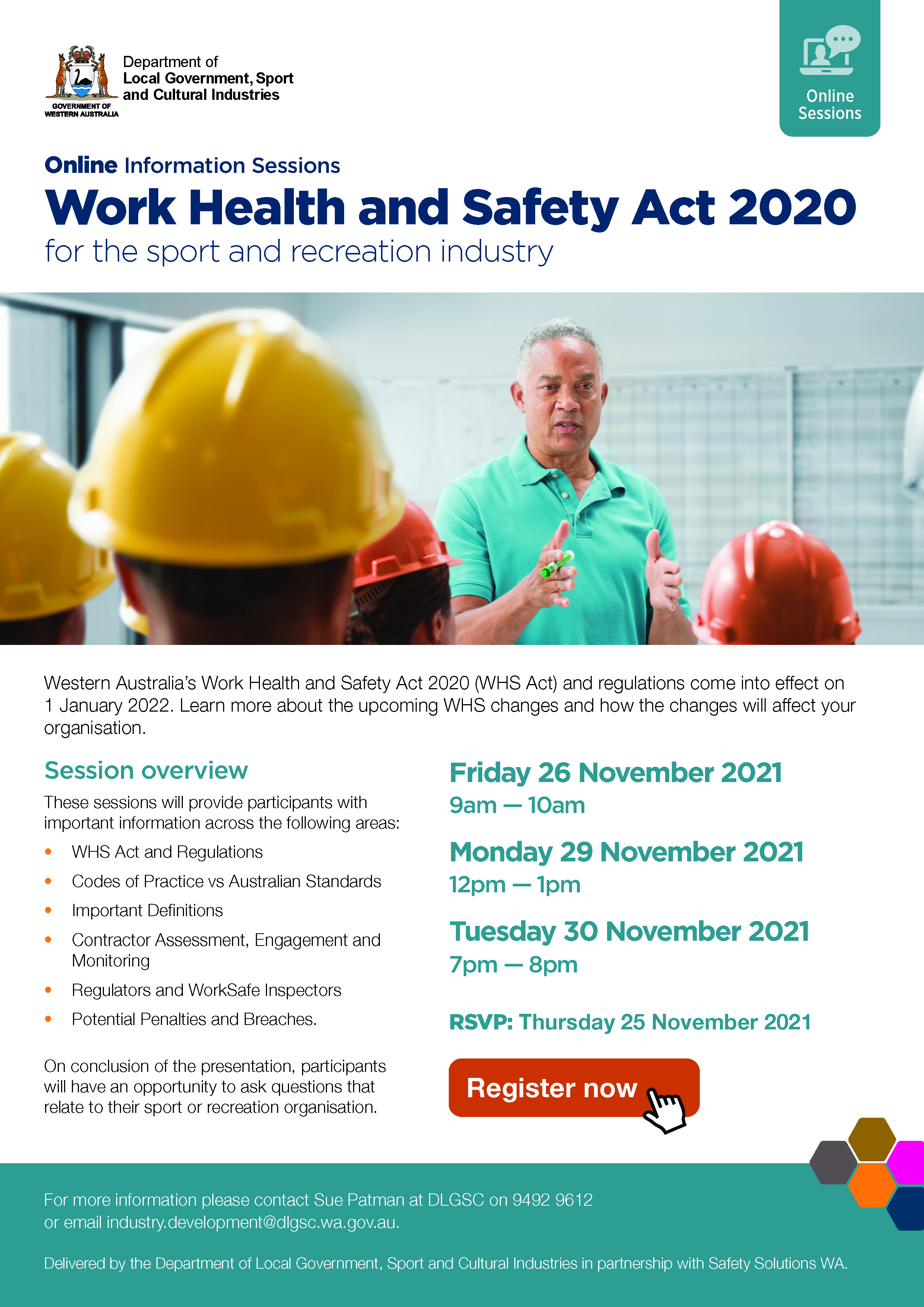 Work Health and Safety flyer