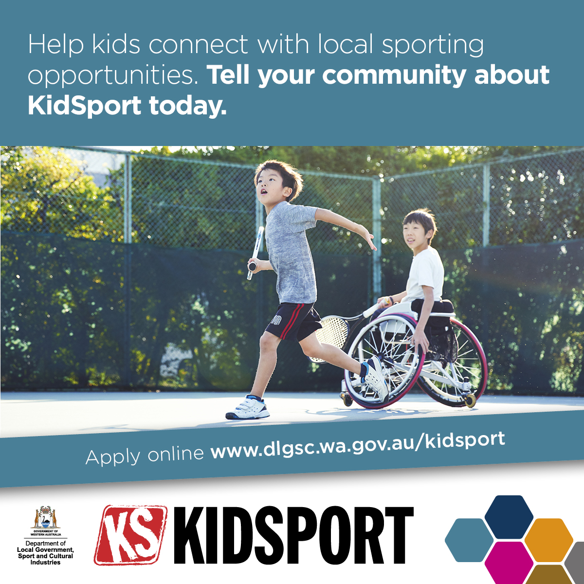 Winter 2022 KidSport Help kids connect with local sporting opportunities
