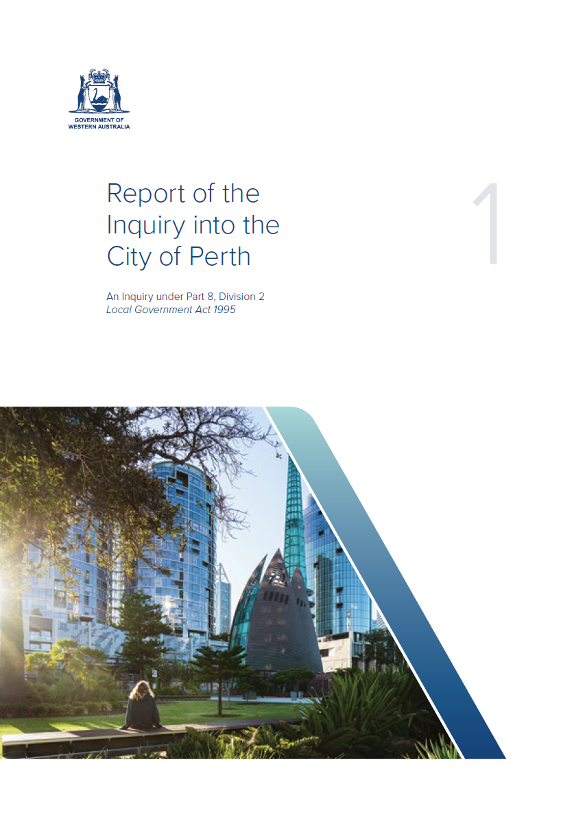 Report of the Inquiry into the City of Perth