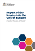 Report of the Inquiry into the City of Subiaco cover