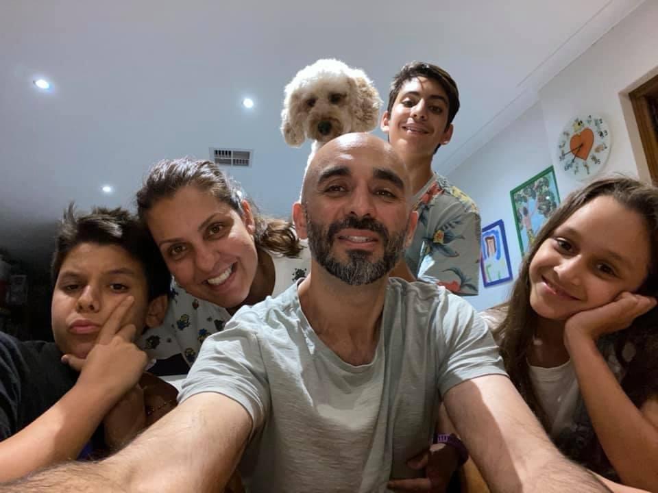 A family selfie