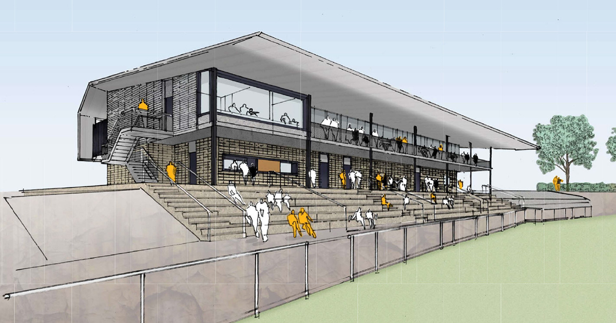 An artist's impression of the Donnybrook recreation precinct redevelopment