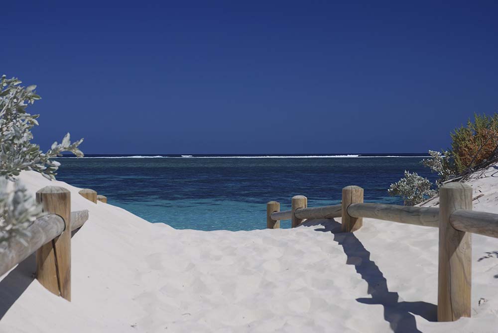 A picturesque beach