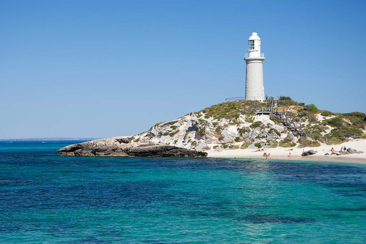 The lighthouse on Rottnest Island, Western Australia