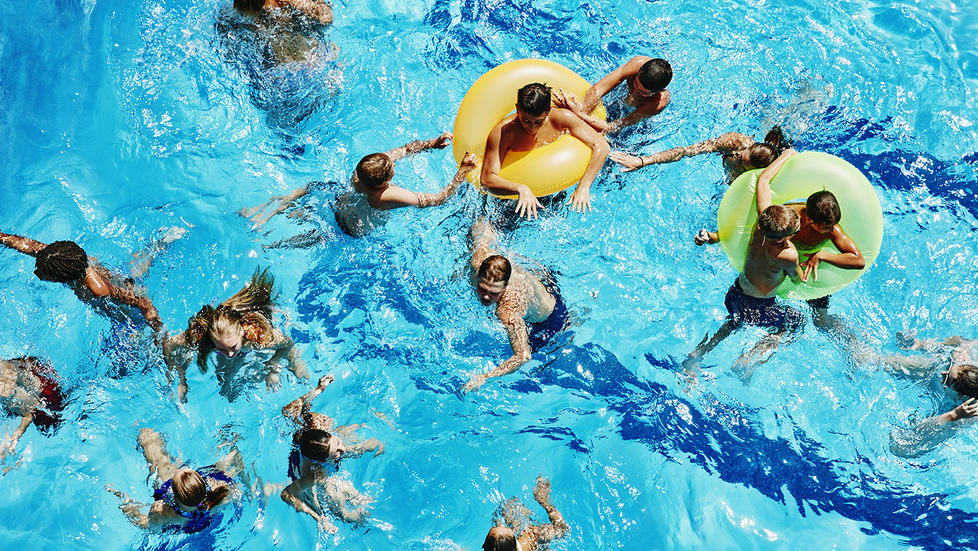 Community swimming pool