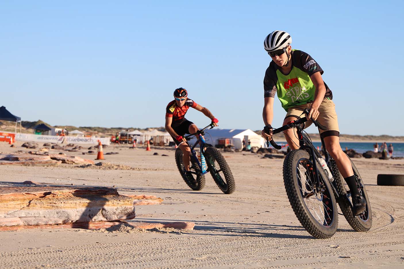 Fat Bikes on a beach