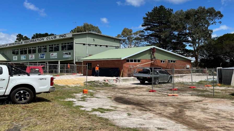 Imperials Football Club Change Rooms Project