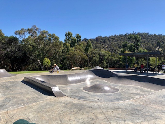 New Skate Park at Hotham Park