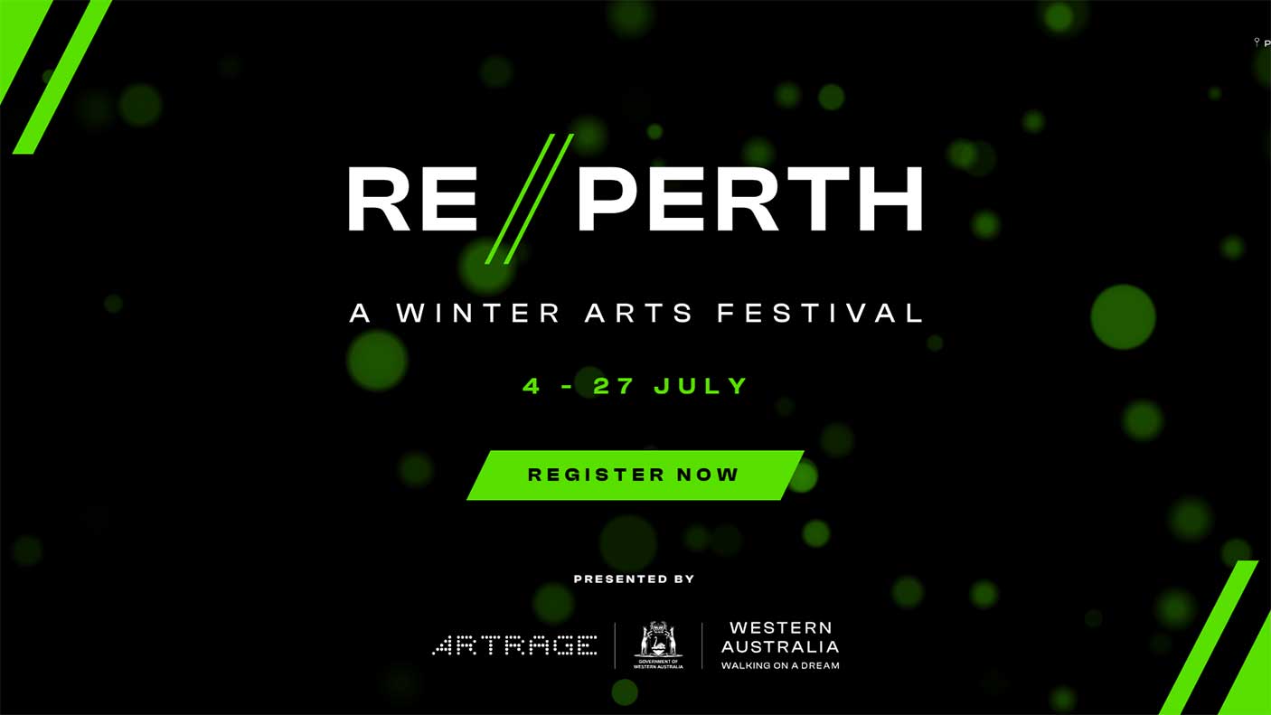 RE//Perth: A winter arts festival graphic