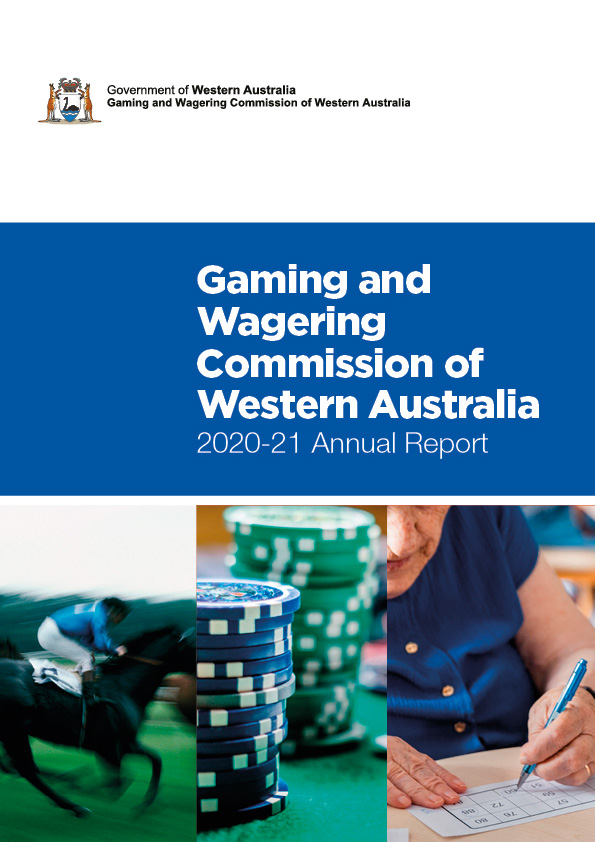 Gaming and Wagering 2020-21 Annual Report cover
