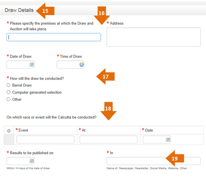 Calcutta permit lodgment guide 15 to 19