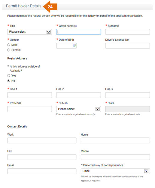 Calcutta permit lodgment guide 24