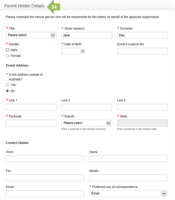 Calcutta permit lodgment guide 26