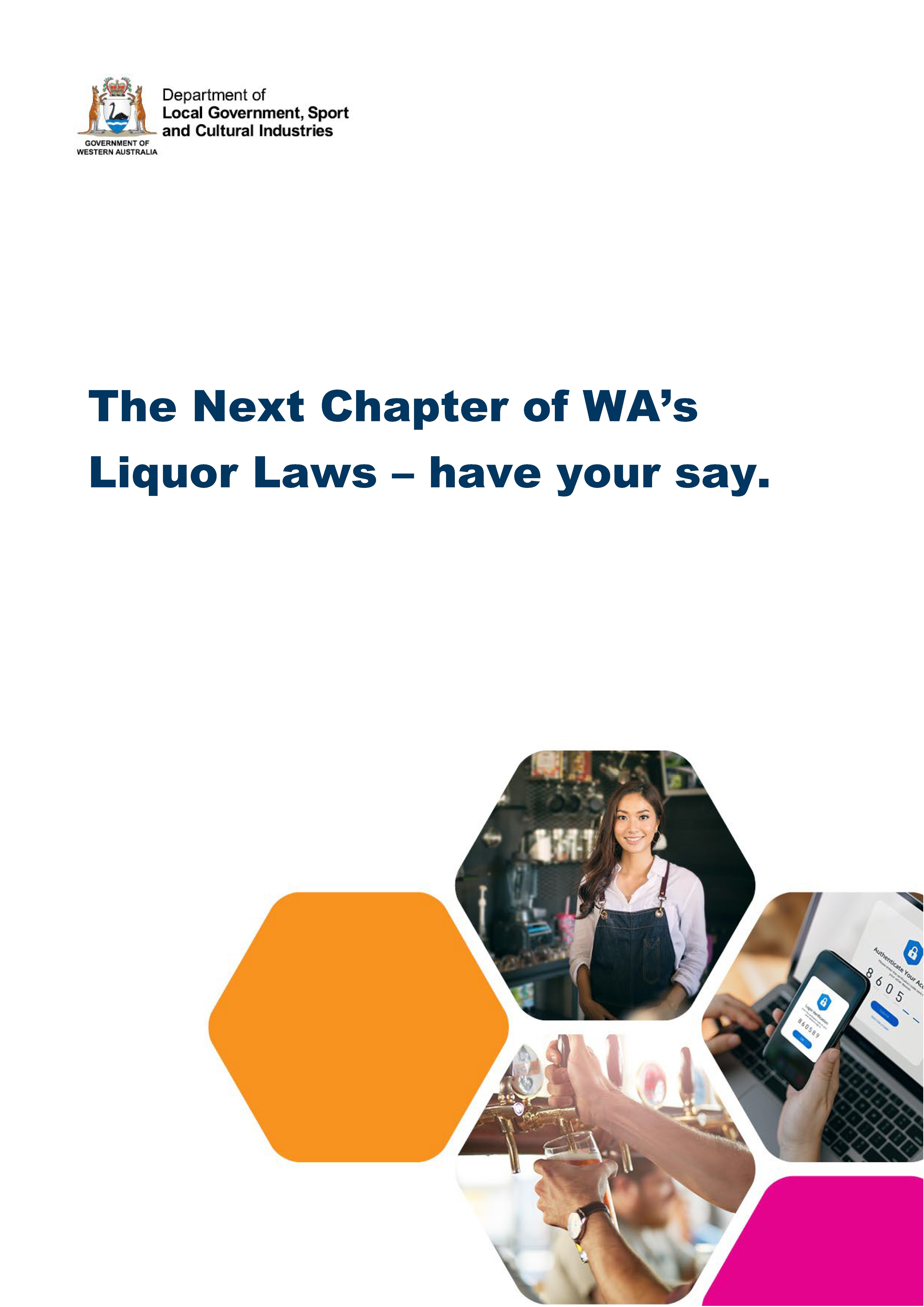 The Next Chapter of WA's Liquor Laws — have your say cover
