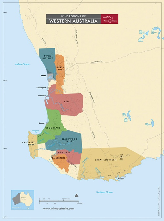 Attachment 1 wine regions of Western Australia