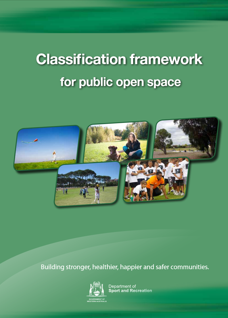Classification Framework for Public Open Space cover