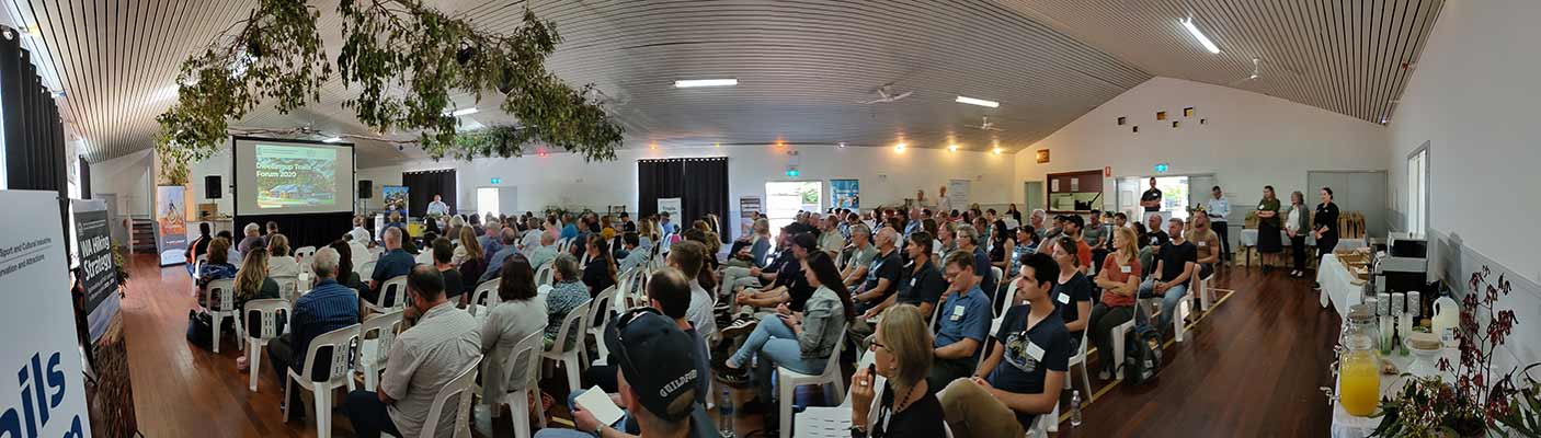 Attendees at the Dwellingup Trails Forum