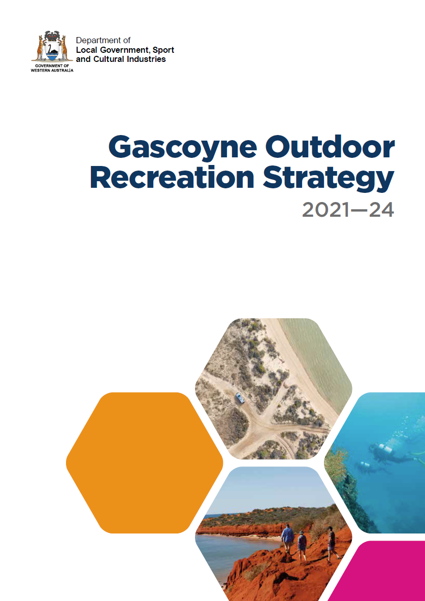 Gascoyne Outdoor Recreation Strategy 2021-24 cover