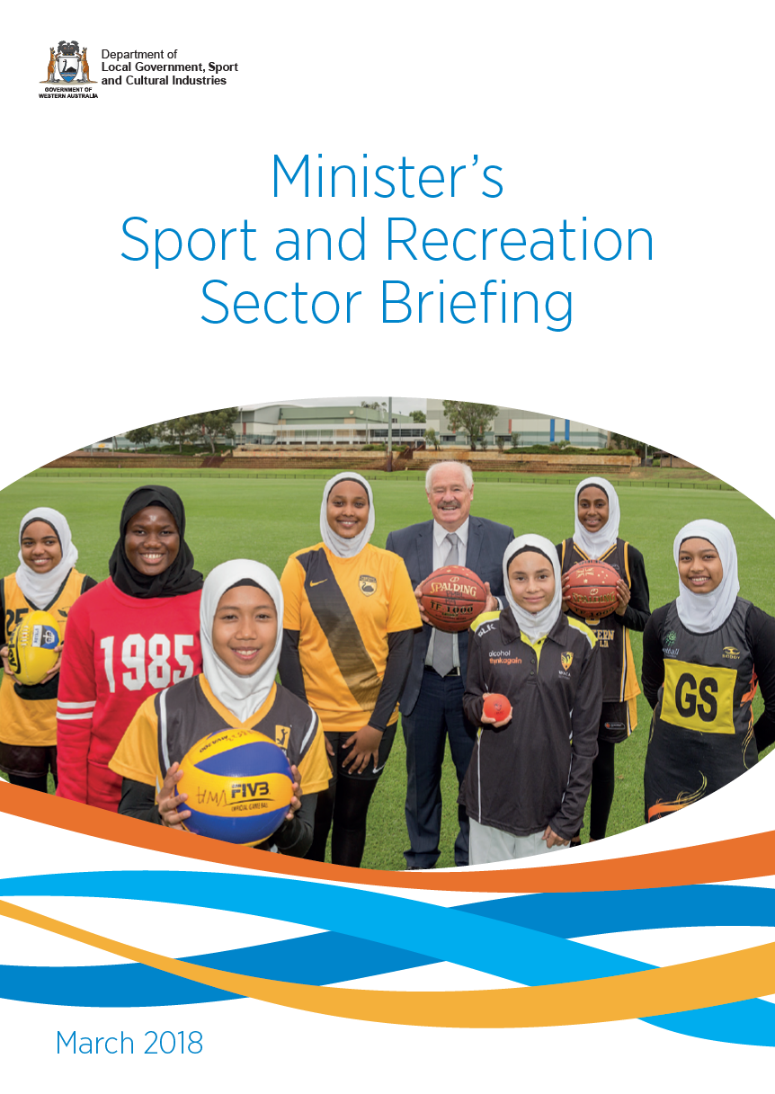 Ministers Sport and Recreation Sector Briefing March 2018 cover