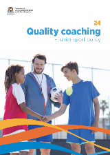 Quality coaching  Junior sport policy cover