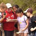 Orienteering map reading and radio comms