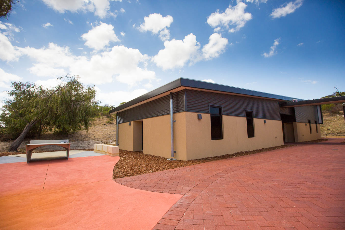 Exterior view of the new Spinnaker dormitory