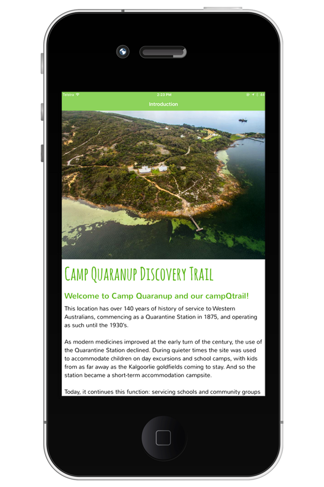 Camp Q app