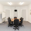 Internal view of a business meeting room
