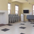 Interior view of the dining hall