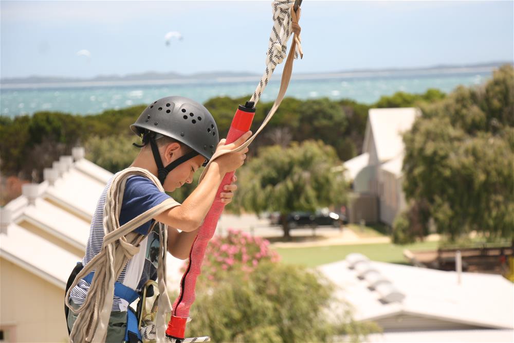 flying-fox-disembarking-woodman-point-open-day-2018