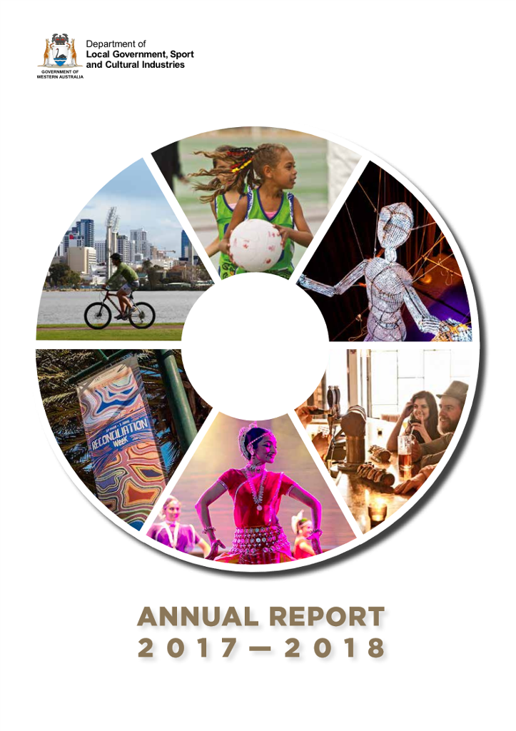 DLGSC Annual Report 2017-2018 cover