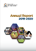 Front cover of the DLGSC Annual Report 2019-2020